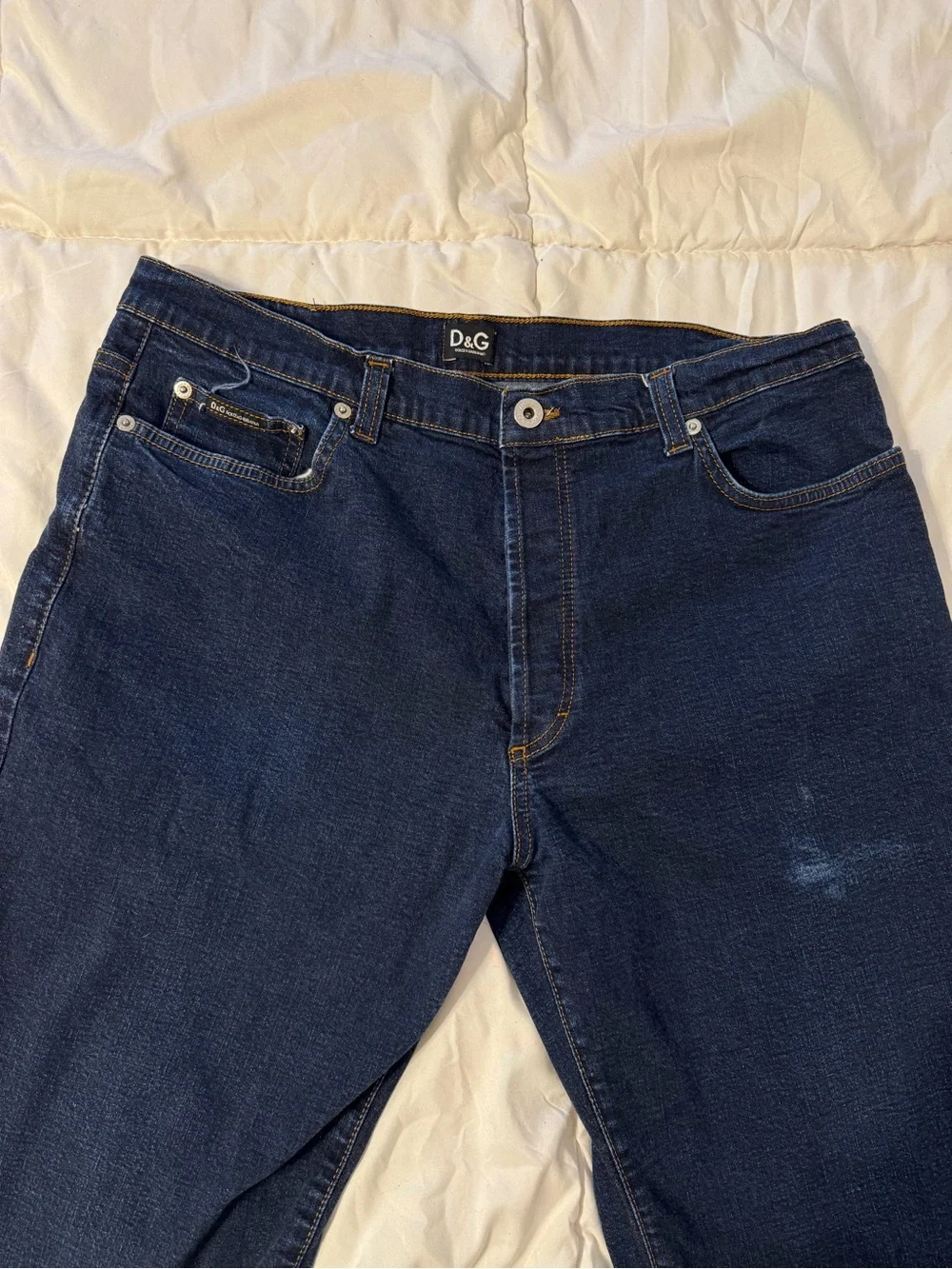 Vintage D&G Dark Wash Bootcut Jeans Men’s 34